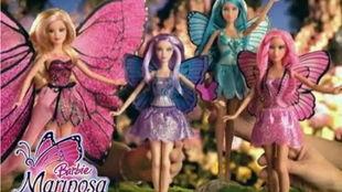 芭比蝴蝶仙子照片,梦幻般的美丽邂逅